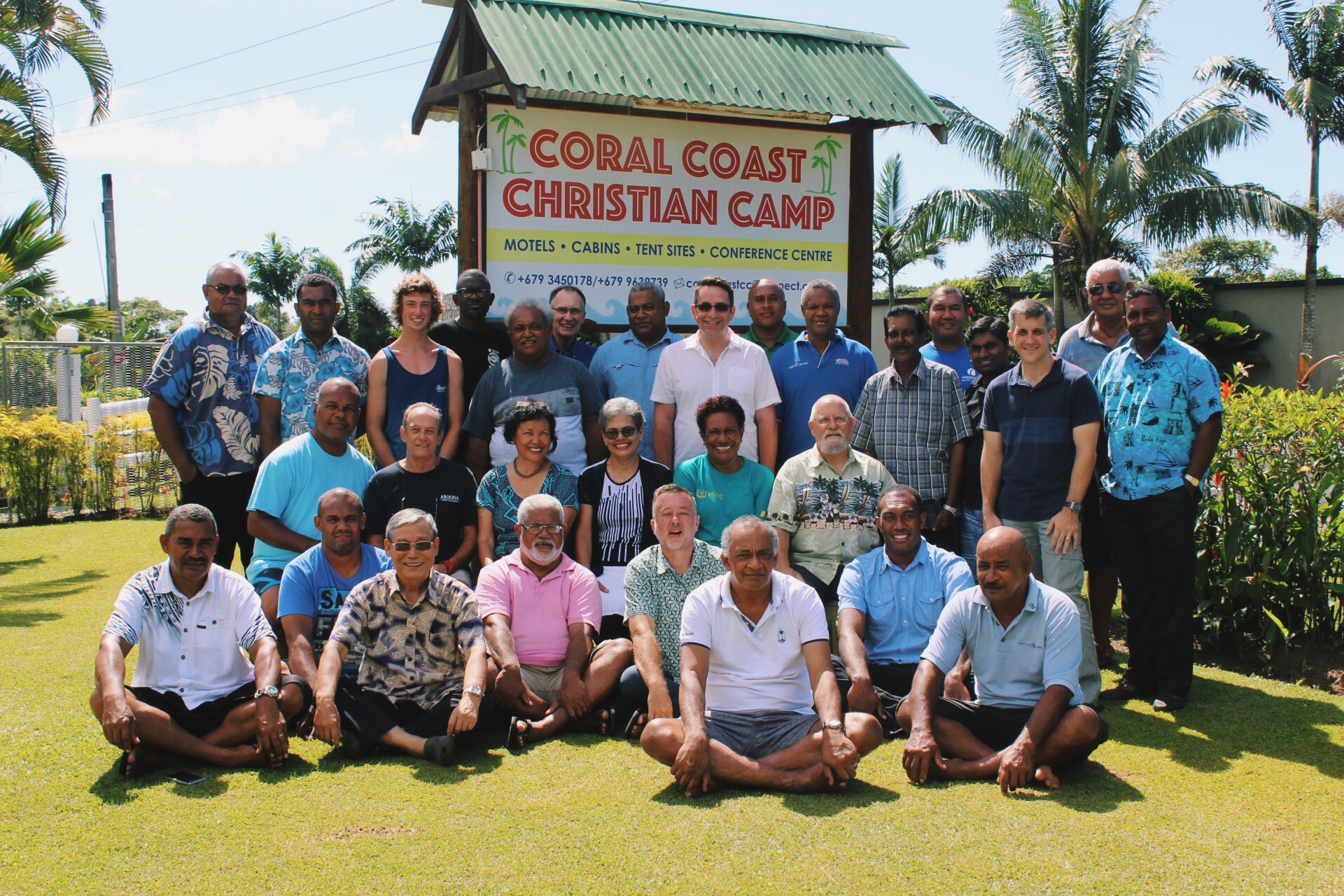 Attendees of the first ever Langham Preaching training event in Fiji this year