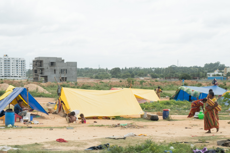 A camp in Bangalore, the city in while Pastor Michael Thomasraj is based.