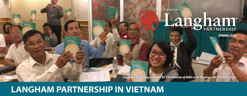 Langham Partnership Canada - Spring 2026 newsletter